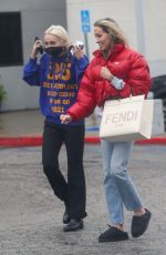 MILEY and TYSH CYRUS Out in Burbank 01/03/2023
