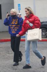MILEY and TYSH CYRUS Out in Burbank 01/03/2023