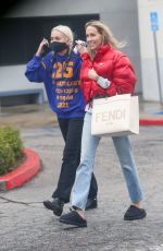 MILEY and TYSH CYRUS Out in Burbank 01/03/2023