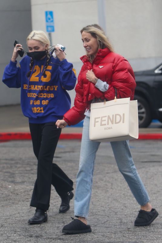 MILEY and TYSH CYRUS Out in Burbank 01/03/2023