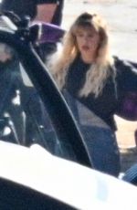 MILLIE BOBBY BROWN on the Set of Electric State in Atlanta 01/10/2023