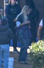MILLIE BOBBY BROWN on the Set of Electric State in Atlanta 01/10/2023