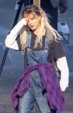 MILLIE BOBBY BROWN on the Set of The Electric State in Atlanta 01/19/2023
