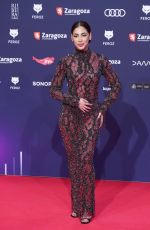 MINA EL HAMMAMI at 10th Feroz Awards in Zaragoza 01/28/2023