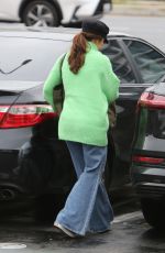 MINKA KELLY in Ripped Denim Leaves a Dry Cleaner in West Hollywood 01/04/2023
