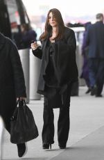 MONICA BELLUCCI Arrives at JFK Airport in New York 01/28/2023