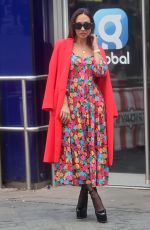 MYLEENE KLASS Arrives at Smooth Radio Studios in London 01/28/2023