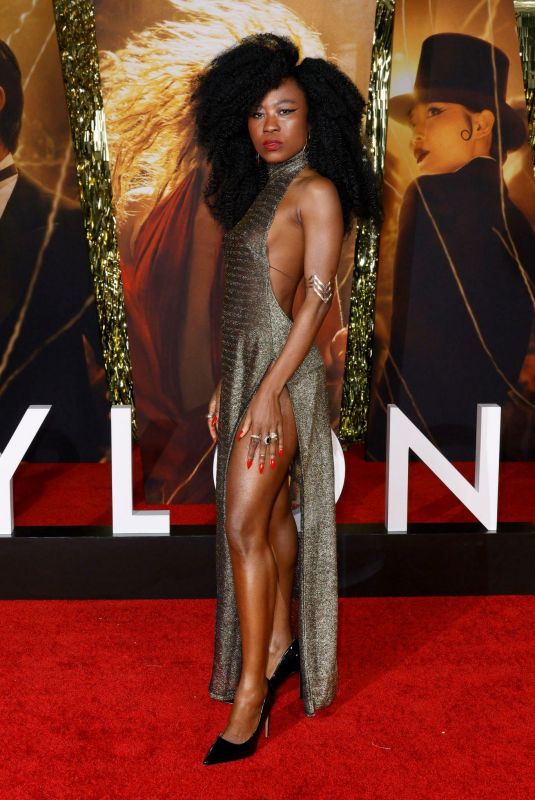 NANA GHANA at Babylon Premiere in Los Angeles 12/15/2023