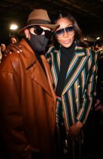NAOMI CAMPBELL at Casablanca Menswear Fall-Winter 2023-2024 Show at Paris Fashion Week 01/21/2023