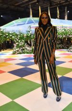 NAOMI CAMPBELL at Casablanca Menswear Fall-Winter 2023-2024 Show at Paris Fashion Week 01/21/2023