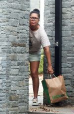 NAOMI OSAKA After Announcing Her Pregnancy in Los Angeles 01/16/2023