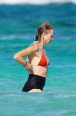 NAOMI WATTS in Bikini at a Beach in St Barts 12/31/2022