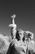NATALIE ALYN LIND - Blacn and White Photoshoot, January 2023