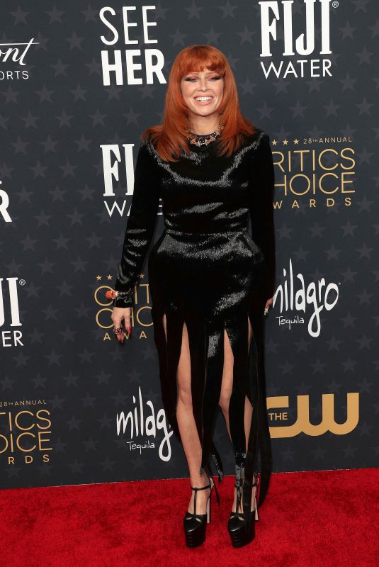 NATASHA LYONNE at 28th Annual Critics Choice Awards in Los Angeles 01/15/2023