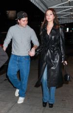 NICOLA PELTZ and Brooklyn Beckham Arrives at Barneys Beanery in West Hollywood 01/11/2023