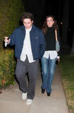 NICOLA PELTZ and Brooklyn Beckham Heading to Private Party in Beverly Hills 01/27/2023