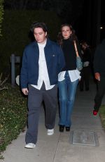 NICOLA PELTZ and Brooklyn Beckham Heading to Private Party in Beverly Hills 01/27/2023