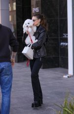 NICOLA PELTZ and Brooklyn Beckham Out for Lunch with Their Dog at Sweetgreen Health Food Restaurant in Beverly Hills 01/24/2023