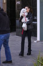 NICOLA PELTZ and Brooklyn Beckham Out for Lunch with Their Dog at Sweetgreen Health Food Restaurant in Beverly Hills 01/24/2023