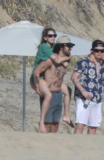 NICOLA PELTZ and SELENA GOMEZ at a Beach in Cabo San Lucas 01/02/2023