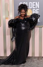 NICOLE BYER at 80th Annual Golden Globe Awards in Beverly Hills 01/10/2023