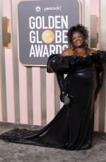 NICOLE BYER at 80th Annual Golden Globe Awards in Beverly Hills 01/10/2023