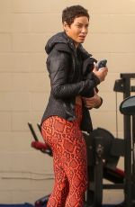NICOLE MURPHY Leaves a Gym in Los Angeles 01/13/2023