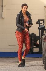 NICOLE MURPHY Leaves a Gym in Los Angeles 01/13/2023
