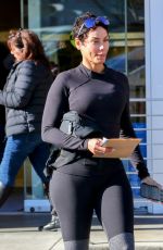 NICOLE MURPHY Leaves a Workout in West Hollywood 01/17/2023