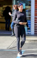 NICOLE MURPHY Leaves a Workout in West Hollywood 01/17/2023