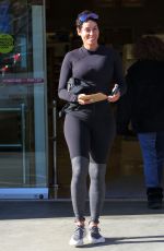 NICOLE MURPHY Leaves a Workout in West Hollywood 01/17/2023