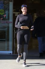 NICOLE MURPHY Leaves a Workout in West Hollywood 01/17/2023