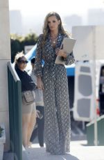 NICOLE YOUNG on the Set of Selling Sunset in West Hollywood 01/24/2023