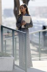 NICOLE YOUNG on the Set of Selling Sunset in West Hollywood 01/24/2023