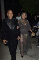 NIECY NASH and JESSICA BETTS Arrives at Pre-golden Globes Party Hosted by Netflix in West Hollywood 01/08/2023