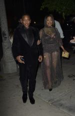 NIECY NASH and JESSICA BETTS Arrives at Pre-golden Globes Party Hosted by Netflix in West Hollywood 01/08/2023