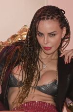 NINA MORIC at Beauty Center Vip Extension Academy Opening at Le Terrazze Casalpalocco Shopping Center in Rome 01/28/2023