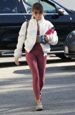 OLIVIA JADE GIANULLI Leaves Hot Pilates Class in West Hollywood 01/27/2023