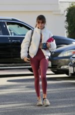 OLIVIA JADE GIANULLI Leaves Hot Pilates Class in West Hollywood 01/27/2023