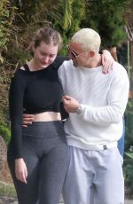 OLIVIA MACKLIN Out for a Lunch Date at All Time Restaurant in Los Feliz 01/07/2023