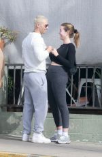 OLIVIA MACKLIN Out for a Lunch Date at All Time Restaurant in Los Feliz 01/07/2023