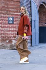 OLIVIA PALERMO at a Photoshoot in New York 01/16/2023