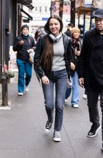 OLIVIA RODRIGO Heading to a Recording Studio in New York 01/12/2023