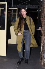 OLIVIA RODRIGO Out for Dinner at Morandi Italian Restaurant in West Village 01/10/2023
