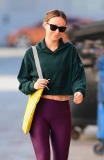 OLIVIA WILDE Heading to Morning Workout in Los Angeles 01/28/2023