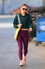 OLIVIA WILDE Heading to Morning Workout in Los Angeles 01/28/2023