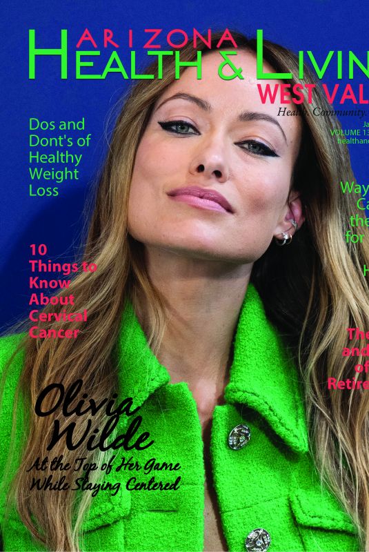 OLIVIA WILDE in Arizona Health & Living Magazine, January 2023