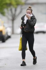 OLIVIA WILDE Leaves a Gym in Los Angeles 01/10/2023