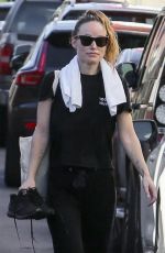 OLIVIA WILDE Leaves Intense Workout Session in Los Angeles 01/18/2023