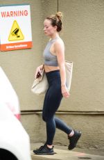 OLIVIA WILDE Leaves Workout in Los Angeles 01/05/2023